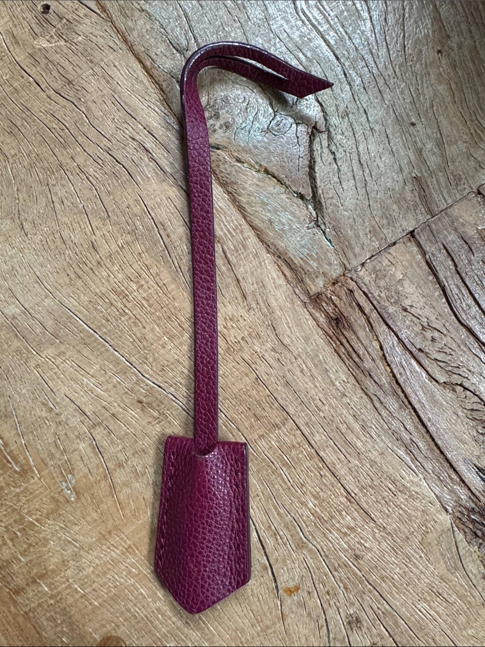 Louis Vuitton Empreinte Monogram Leather Clochette Burgundy Speedy Key Bell